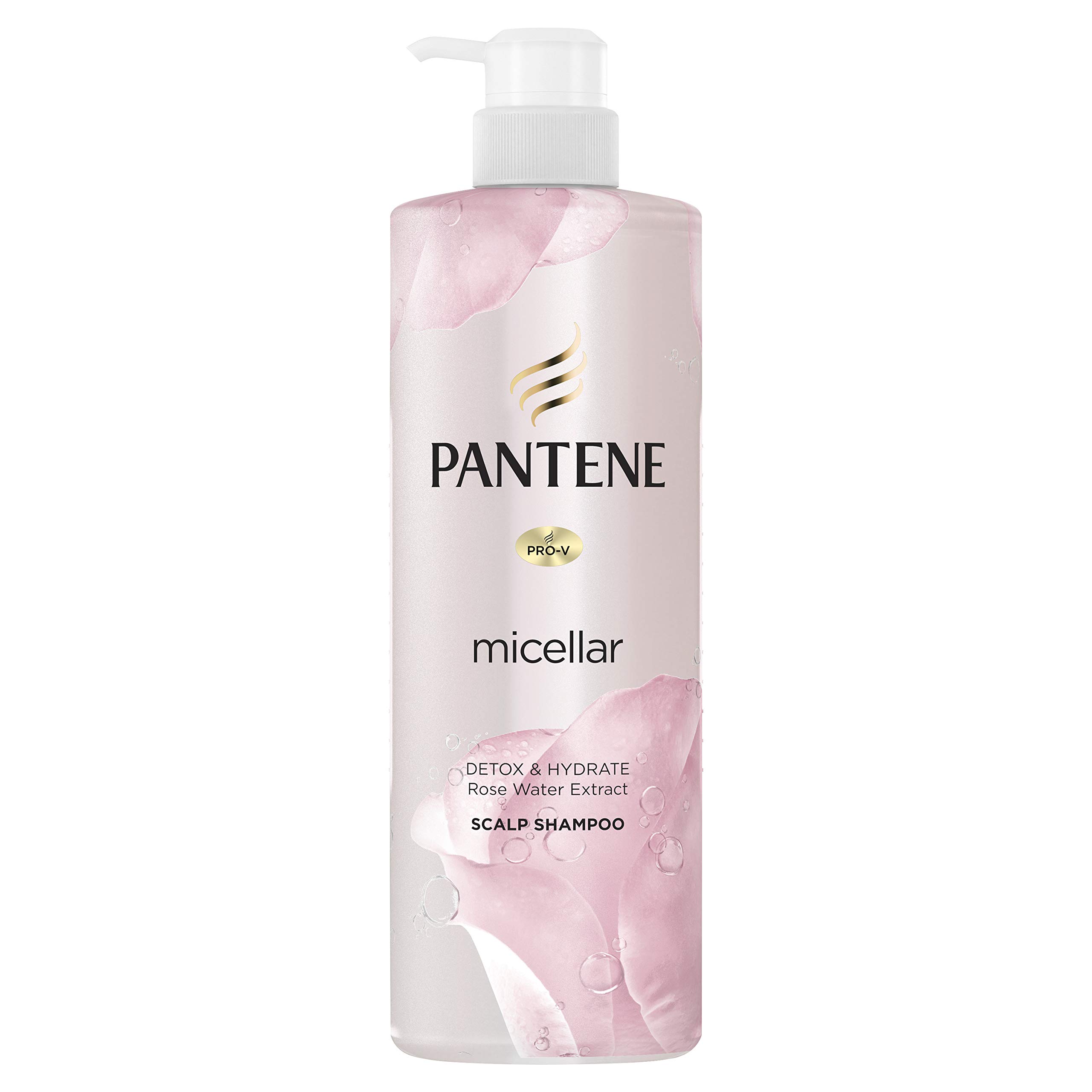 Pantene Shampoo And Conditioner Micellar Detox 530ml - Rose / Shampoo
